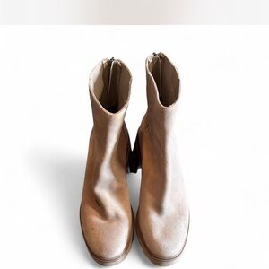 Dolce Vita Light Tan Ankle Booties